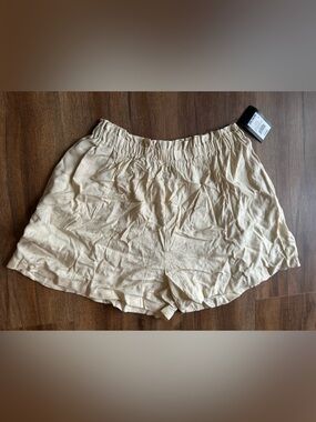 Girls Art Class XXL Elastic Waist Linen-Blend Shorts